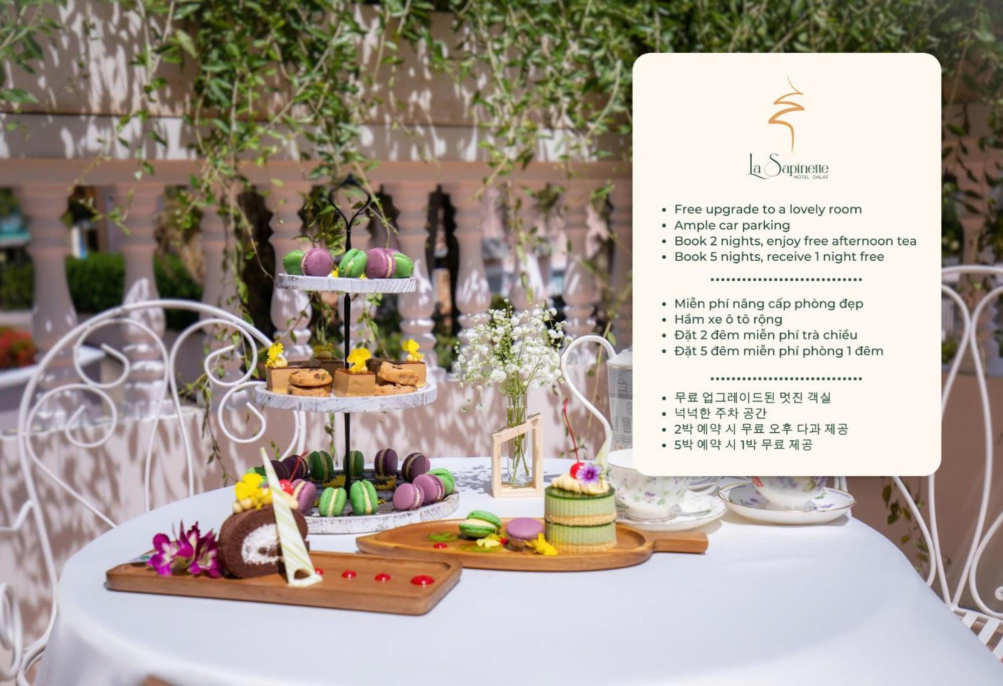 La Sapinette Hotel Dalat Bagian luar foto